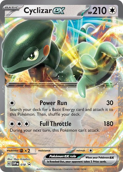 SVP: Cyclizar ex - 018 (Holofoil)