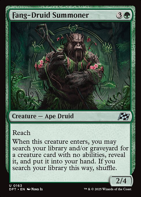 DFT: Fang-Druid Summoner (Foil)
