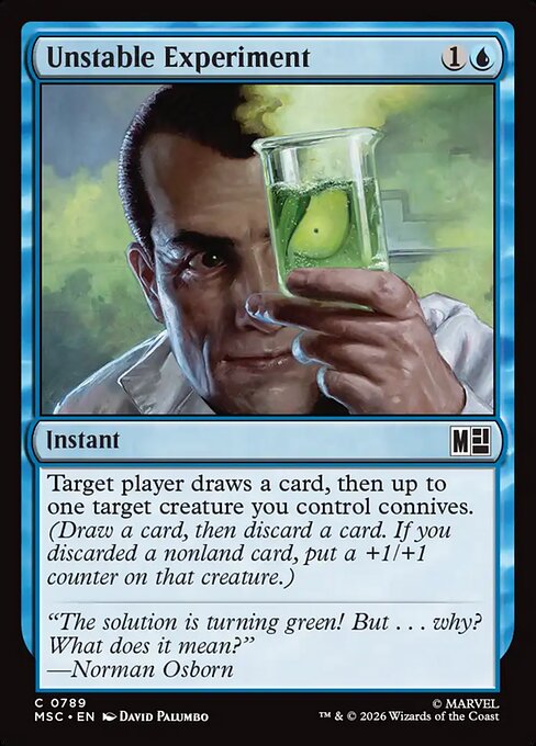 MSC: Unstable Experiment (Foil)