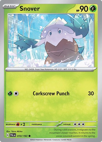 PAL: Snover (Reverse Holofoil)