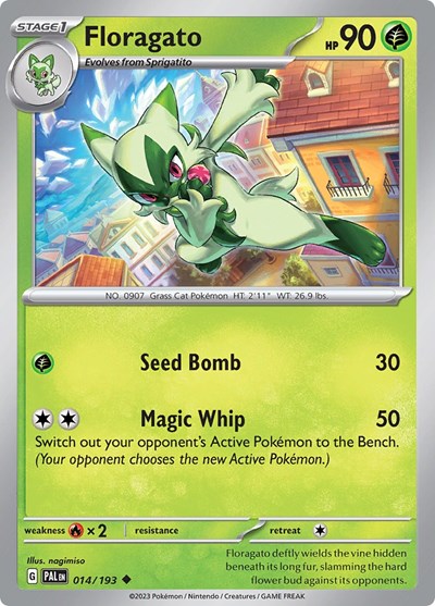 PAL: Floragato - 014/193 (Reverse Holofoil)