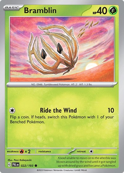 PAL: Bramblin - 022/193 (Reverse Holofoil)