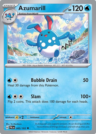 PAL: Azumarill (Reverse Holofoil)