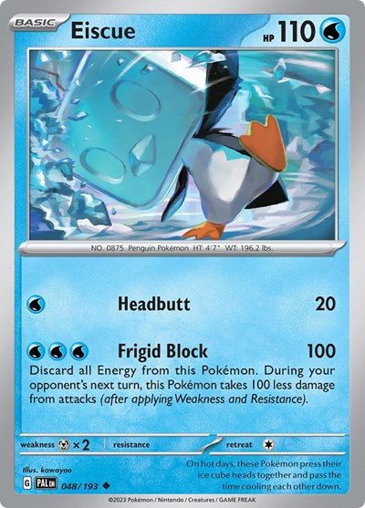 PAL: Eiscue - 048/193 (Reverse Holofoil)