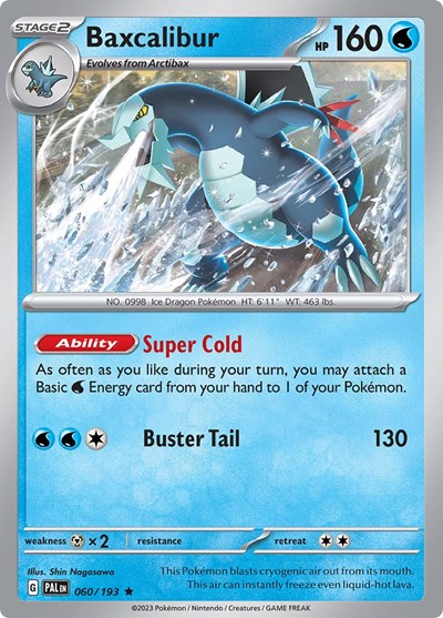 PAL: Baxcalibur - 060/193 (Reverse Holofoil)