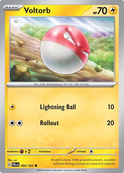PAL: Voltorb (Reverse Holofoil)