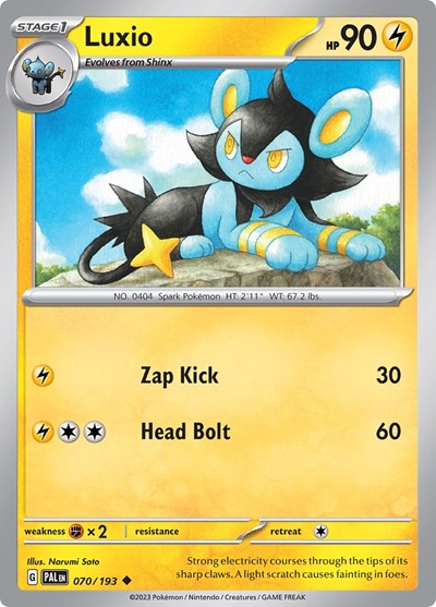 PAL: Luxio (Reverse Holofoil)