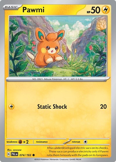 PAL: Pawmi (Reverse Holofoil)