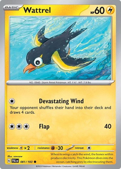 PAL: Wattrel - 081/193