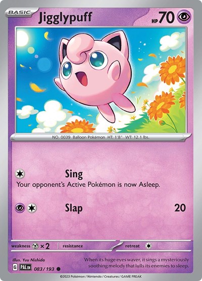 PAL: Jigglypuff (Reverse Holofoil)