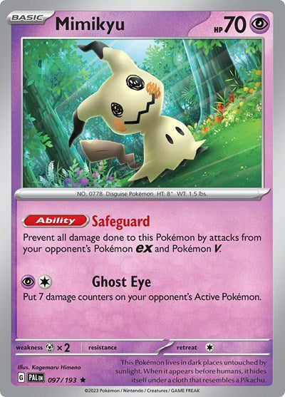 PAL: Mimikyu (Reverse Holofoil)