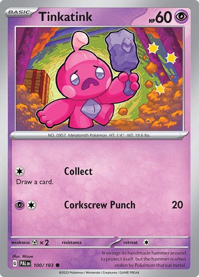 PAL: Tinkatink - 100/193 (Reverse Holofoil)