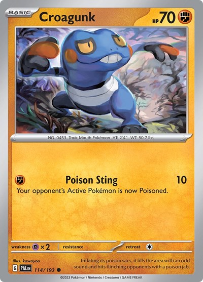 PAL: Croagunk