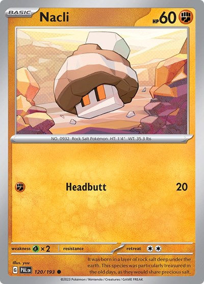 PAL: Nacli - 120/193 (Reverse Holofoil)