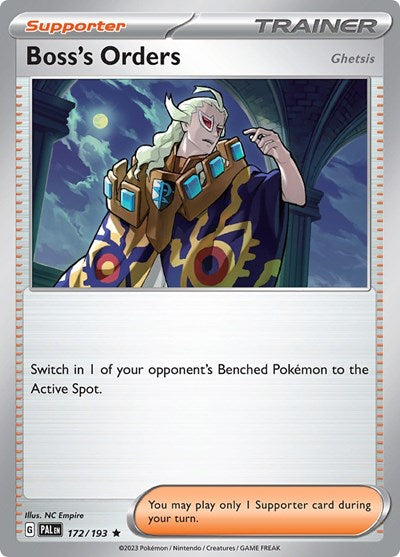 PAL: Boss's Orders - 172/193 (Reverse Holofoil)