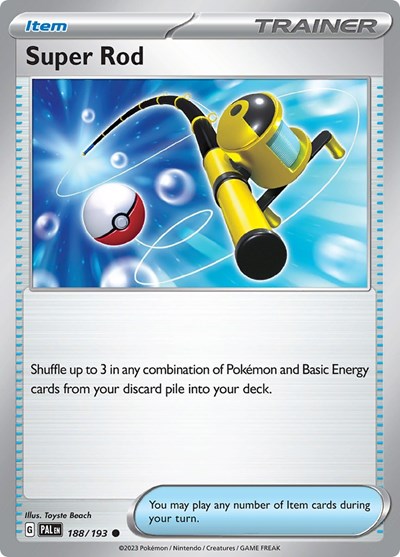 PAL: Super Rod - 188/193 (Reverse Holofoil)
