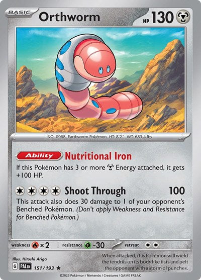PAL: Orthworm (Holofoil)