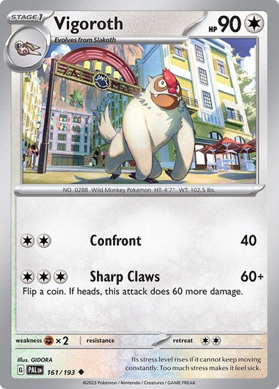 PAL: Vigoroth (Reverse Holofoil)