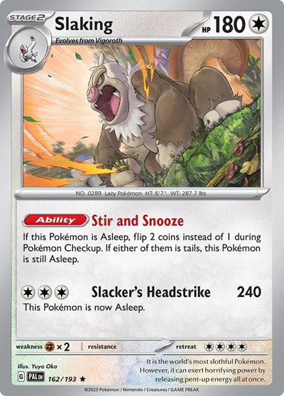 PAL: Slaking (Reverse Holofoil)
