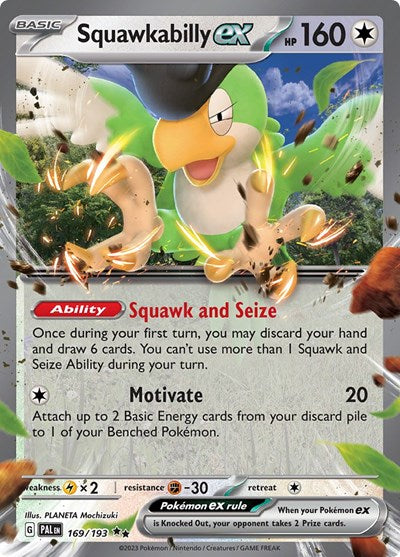 PAL: Squawkabilly ex (Holofoil)