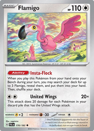 PAL: Flamigo (Reverse Holofoil)