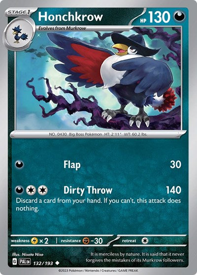 PAL: Honchkrow