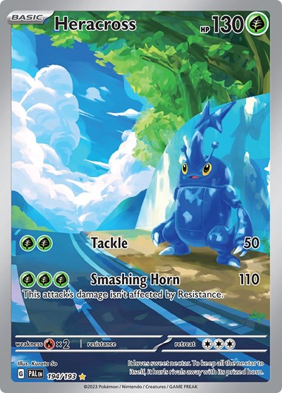 PAL: Heracross - 194/193 (Holofoil)