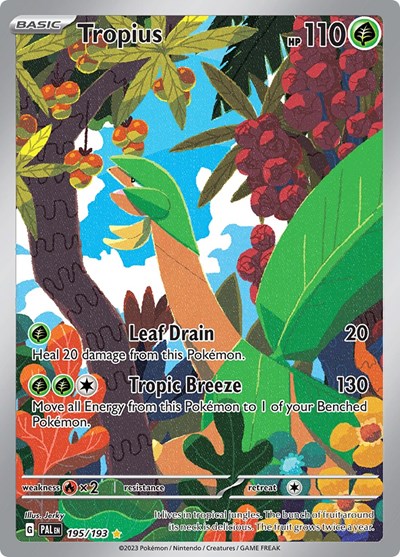 PAL: Tropius - 195/193 (Holofoil)