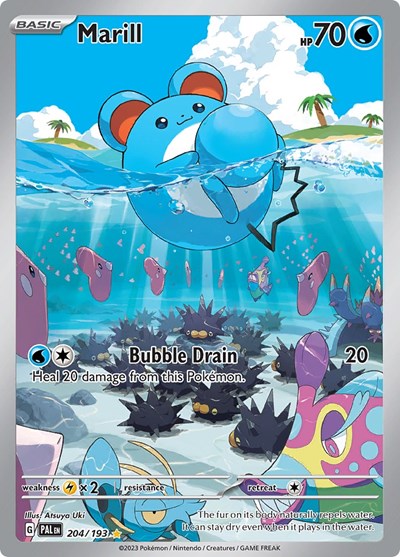 PAL: Marill - 204/193 (Holofoil)