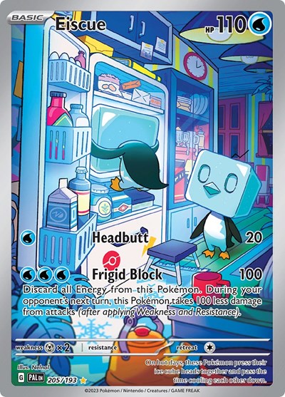 PAL: Eiscue - 205/193 (Holofoil)
