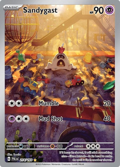 PAL: Sandygast - 214/193 (Holofoil)