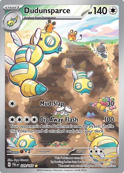PAL: Dudunsparce - 229/193 (Holofoil)