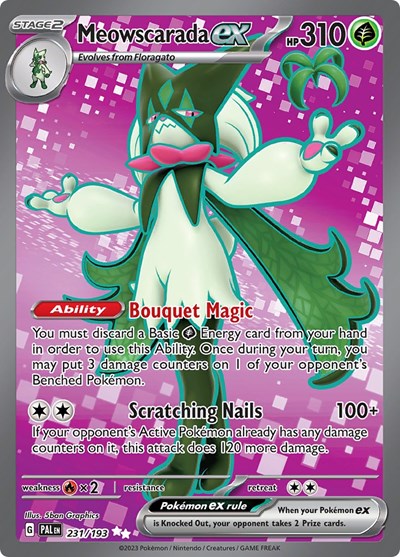 PAL: Meowscarada ex - 231/193 (Holofoil)