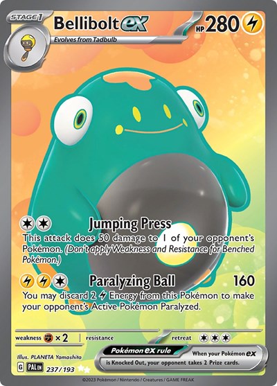 PAL: Bellibolt ex - 237/193 (Holofoil)