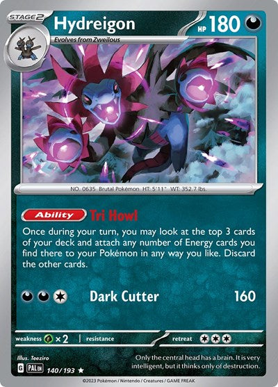 PAL: Hydreigon (Reverse Holofoil)