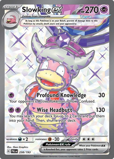 PAL: Slowking ex - 238/193 (Holofoil)