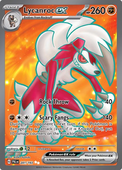 PAL: Lycanroc ex - 241/193 (Holofoil)