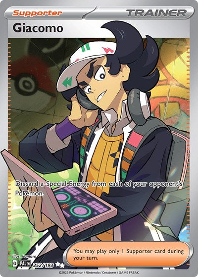 PAL: Giacomo - 252/193 (Holofoil)