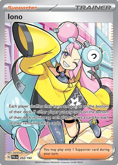 PAL: Iono - 254/193 (Holofoil)