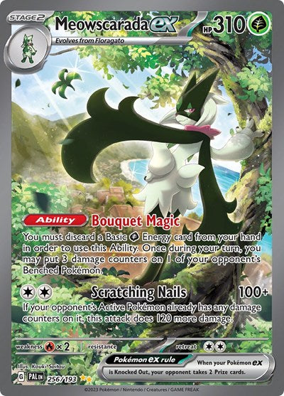 PAL: Meowscarada ex - 256/193 (Holofoil)