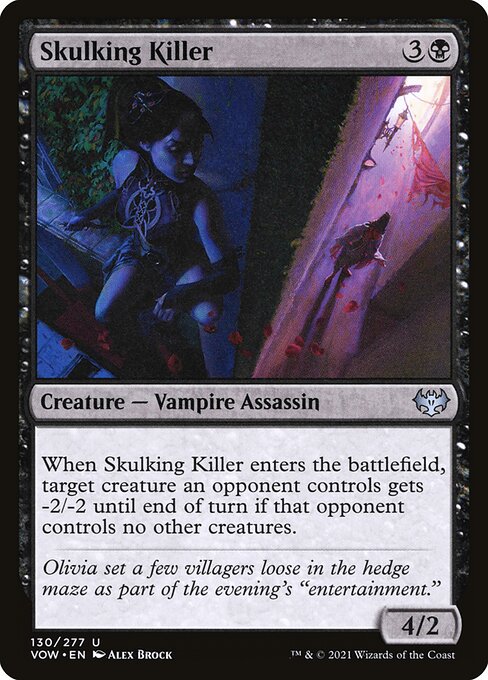 VOW: Skulking Killer