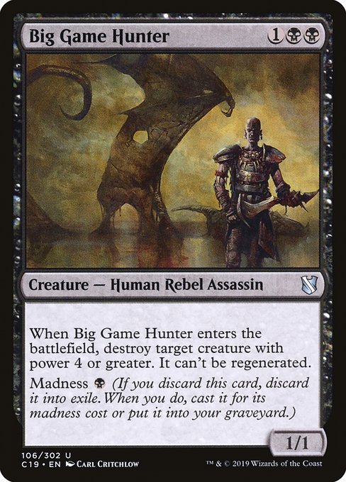 C19: Big Game Hunter