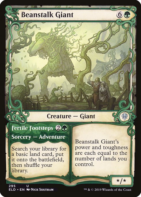 ELD: Beanstalk Giant (Showcase) (Foil)