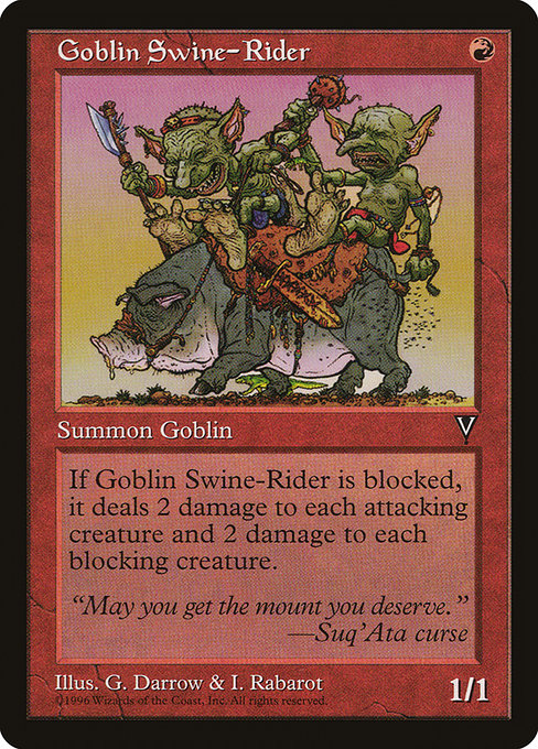 VIS: Goblin Swine-Rider