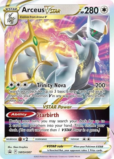 SWSD: Arceus VSTAR - SWSH307 (Holofoil)