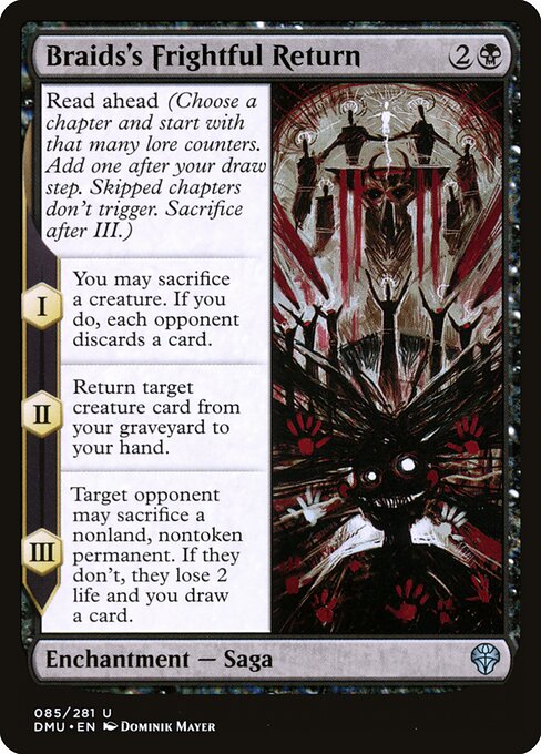 DMU: Braids's Frightful Return (Foil)
