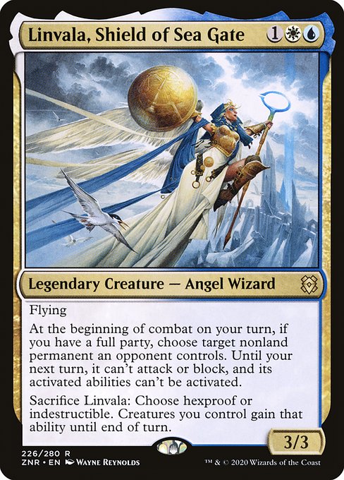 ZNR: Linvala, Shield of Sea Gate (Foil)