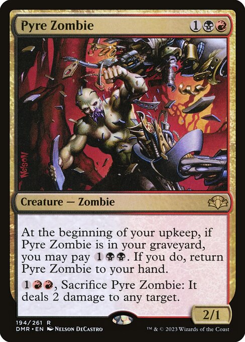 DMR: Pyre Zombie