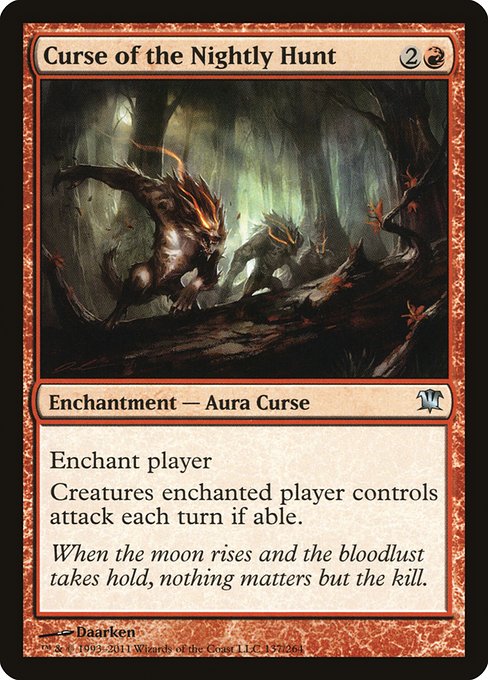 ISD: Curse of the Nightly Hunt (Foil)