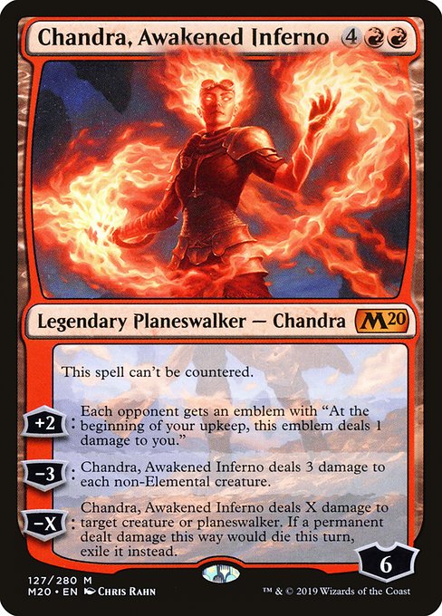 M20: Chandra, Awakened Inferno (Foil)